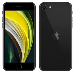 Apple iPhone SE 2020 3GB 64GB Black Powystawowy S/N: GWVGM5B5PLJQ