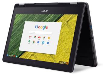 Dotykowy Acer Chromebook Spin 11 R751T Celeron N3350 4GB 32GB 1366x768 Klasa A Chrome OS