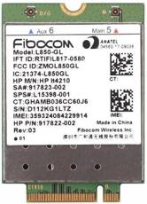 Modem WWAN Fibocom L850-GL 917823-001 do HP