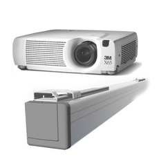 Projektor Multimedialny 3M X65 2500lm 350:1 1024x768 3LCD + ekran Projecta Elpro 220x200cm