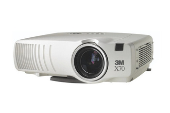 Projektor Multimedialny 3M X70 3500lm 750:1 1024x768 3LCD Lampa 1000h #1