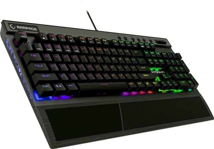 Klawiatura Przewodowa Rampage HYDRA R7 Gaming Full RGB Optical AMSO