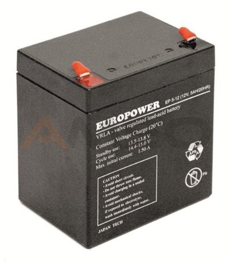 Akumulator Europower do UPS 12V5Ah (EP 5-12)