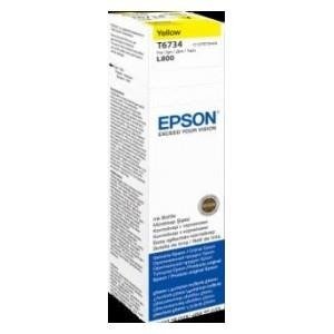Atrament yellow w butelce 70 ml (T6734) do Epson L800/L850/L800/L850
