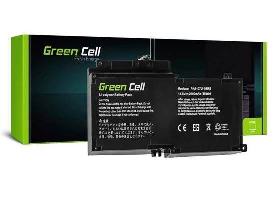 Bateria Green Cell PA5107U-1BRS do Laptopów Toshiba Satellite L50-A L50-A-19N L50-A-1EK L50-A-1F8 L50D-A P50-A L50t-A S50-A