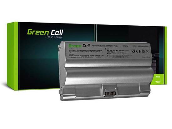 Bateria Green Cell VGP-BPS8 VGP-BPS8A do Sony Vaio VGN-FZ