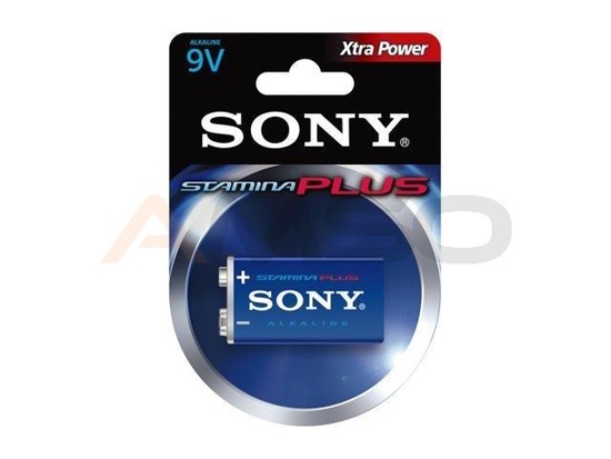 Bateria Sony 9V LR9 6LR61 Stamina+ 1 szt blister