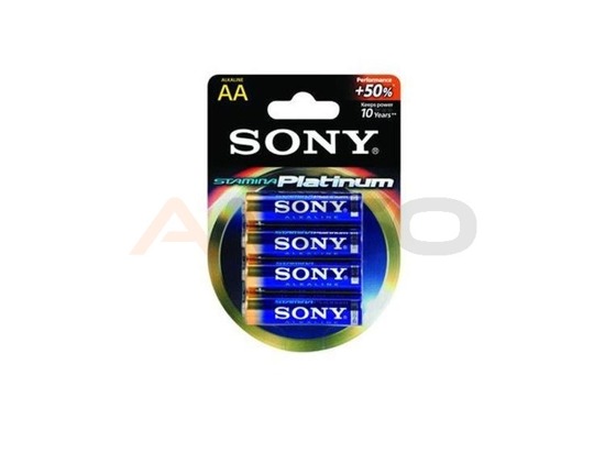 Bateria alkaliczna Sony Stamina Platinum LR6 AA (4szt blister)