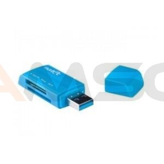 CZYTNIK NATEC MINI ANT 3 SDHC MMC M2 MICRO SD USB 2.0 BLUE