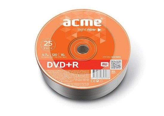 DVD-R Acme 4.7GB 16X shrink 25pack