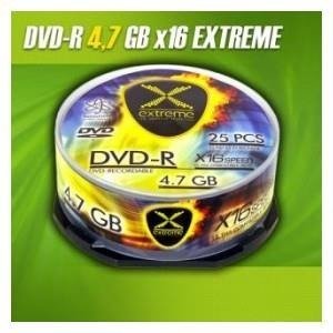 DVD-R Extreme 16x 4,7GB (Cake 25) 1165