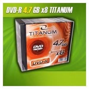 DVD-R Titanum 8x 4,7GB (Slim 1szt) 1073