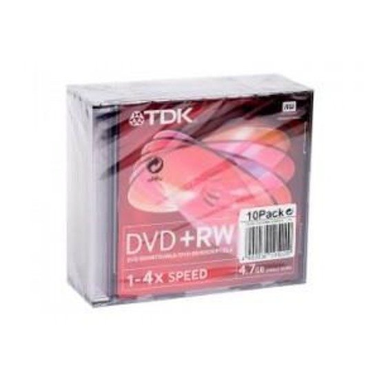 DVD+RW TDK 1.4GB MINI (10 CAKE)
