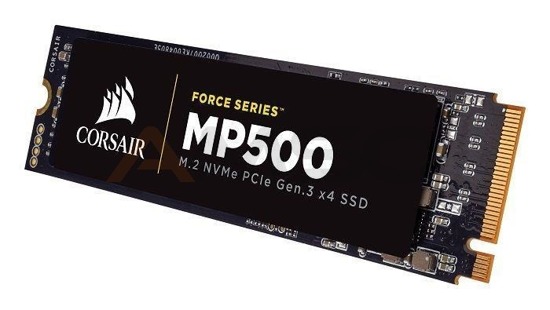 Dysk SSD Corsair Force Series MP500 120GB M.2 PCIe (3000/2400 MB/s) 2280 MLC