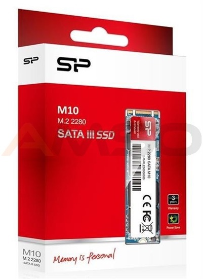 Dysk SSD Silicon Power M10 M.2 SATA 2280 240GB SATA3 (520/460)
