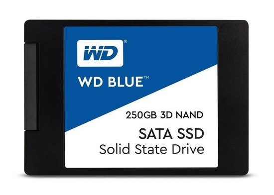 Dysk SSD WD Blue 250GB 2,5" (550/525 MB/s) WDS250G2B0A 3D NAND