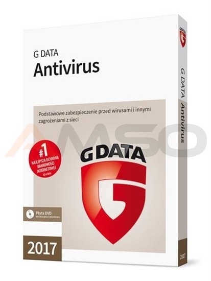 G DATA Antivirus BOX 2PC 1 ROK