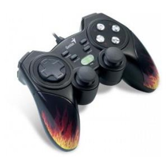 GENIUS GamePad MaxFire Blaze 3 - USB, Vibration, PC/PS3