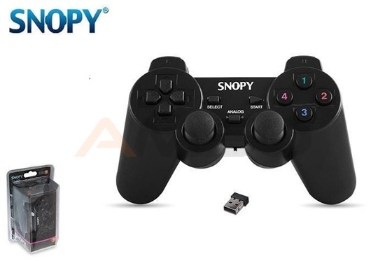 Gamepad kontroler SNOPY SG-406 USB do PC / PS3 Bezprzewodowy