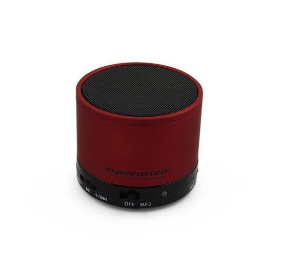 Głośnik Bluetooth Esperanza Ritmo Czerwony EP115C