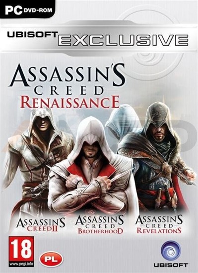 Gra Assassins Creed RENAISSANCE - AC2+ACB+ACR - POL (PC)
