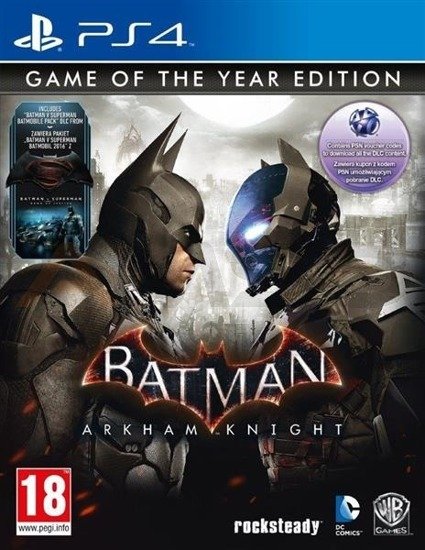 Gra Batman: Arkham Knight Game of The Year Edition (PS4)
