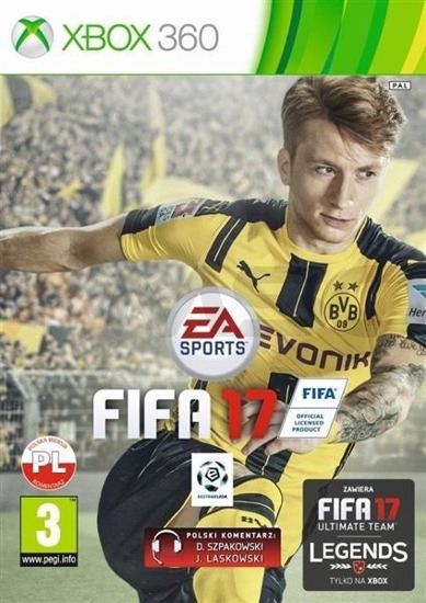 Gra FIFA 17 (XBOX 360)