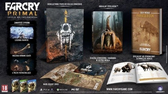 Gra Far Cry PRIMAL edycja kolekcjonerska (XBOX ONE)