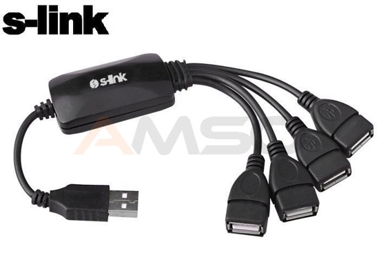 Hub USB S-link SL-440 4 x Port USB 2.0
