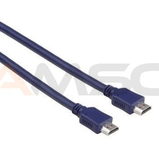 Kabel HDMI Hama 1,5m niebieski