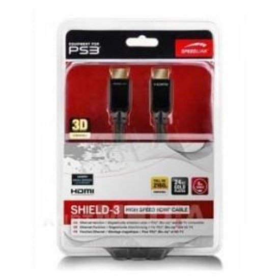 Kabel Speedlink SHIELD-3 HS HDMI with Ethernet PS3 3m