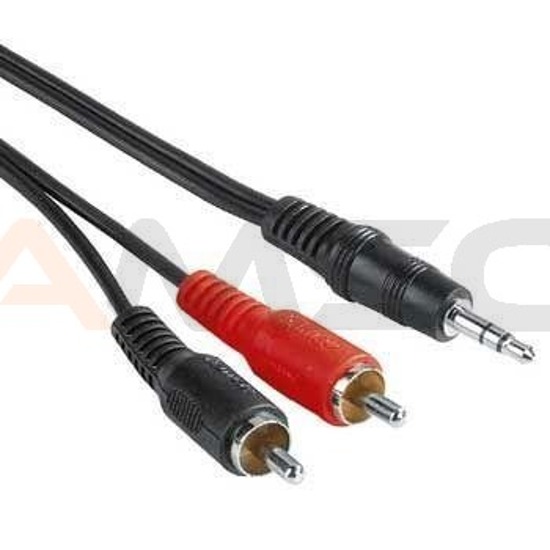 Kabel audio Hama Jack 3,5mm - 2xCINCH 5m