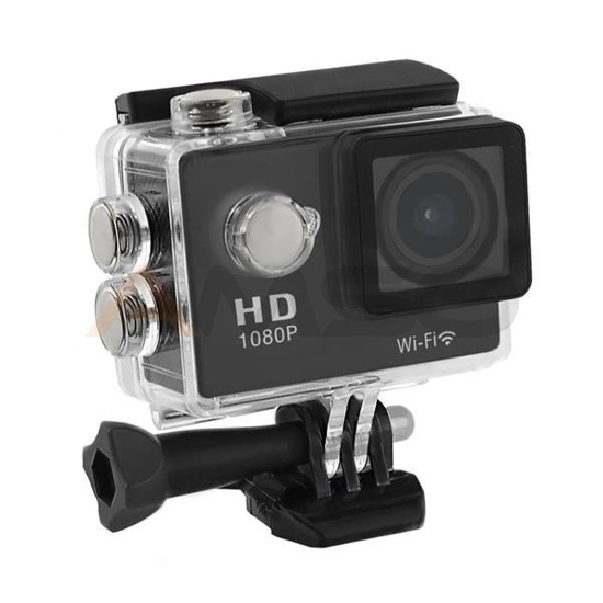 Kamera sportowa wodoodporna Qoltec 2.0" | Full HD | Wi-Fi | czarna