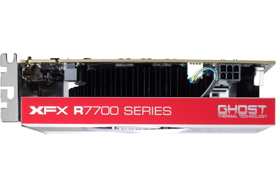 Karta Graficzna XFX Radeon HD7770 Core Edition Ghost Short 1GB DDR5 Wysoki Profil uszkodzona