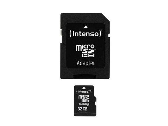Karta pamięci MicroSDHC Intenso 32GB Class 10 + adapter