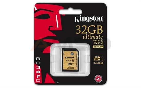 Karta pamięci SDHC UHS-I Ultimate Kingston 32GB