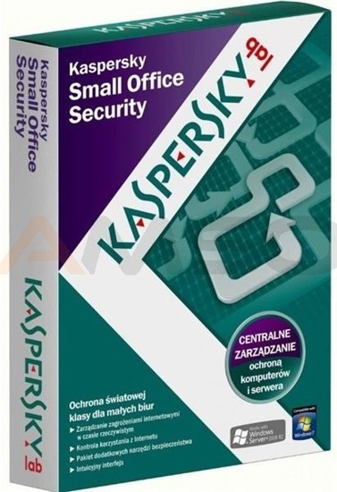 Licencja BOX Kaspersky Small Office Security 2 for Personal Computers and File Servers 1SVR+10WS (lic. niedostępna w ESD)