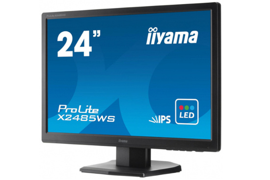 Monitor IIYAMA X2485 24" LED 1920x1080 DisplayPort DVI Czarny Klasa A