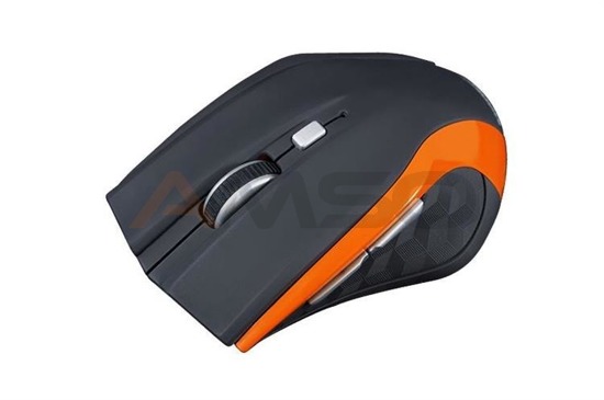 Mysz bezprzewodowa Modecom MC-WM5 optyczna czarno-pomarańczowa
