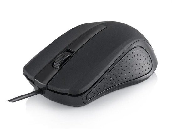 Mysz przewodowa Modecom MC-M9 optyczna OEM bez logo czarna