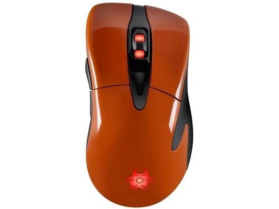 Mysz przewodowa Tracer GAMEZONE Enduro AVAGO 5050 Gaming 2700DPI pomarańczowa