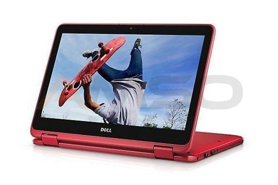 Notebook Dell Inspiron 11 3169 11,6"HD touch/m3-6Y30/4GB/500GB/iHD515/W10 czerwony