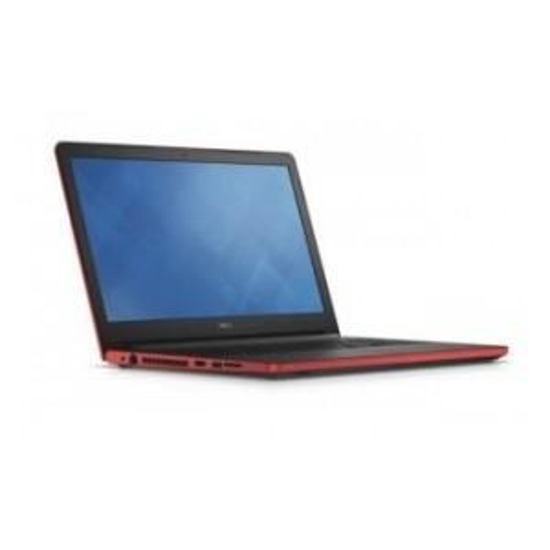 Notebook Dell Inspiron 5558 15,6"HD/i3-4005U/4GB/500GB/iHDG/W81 czerwony