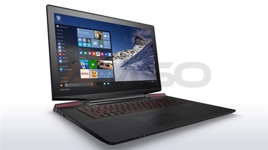 Notebook Lenovo Ideapad Y700-17ISK 17,3"FHD/i7-6700HQ/4GB/1TB/GTX960M-4GB/DOS Black