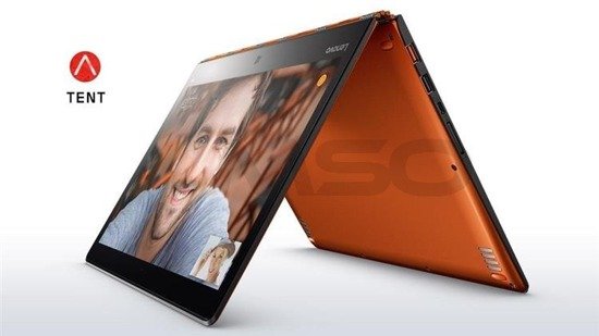 Notebook Lenovo YOGA 900-13ISK13,3" touch/I7-6500U/8GB/512SSD/W10 Clementine Orange