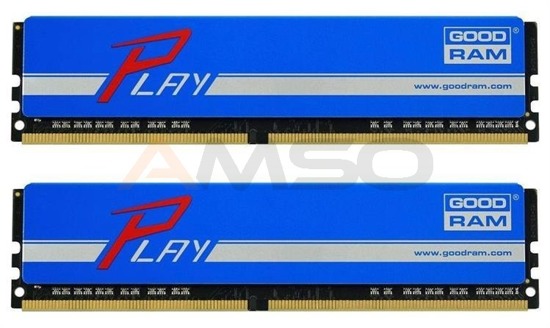 Pamięć DDR4 GOODRAM PLAY 16GB (2x8GB) 2400MHz CL15-15-15 1024x8 BLUE