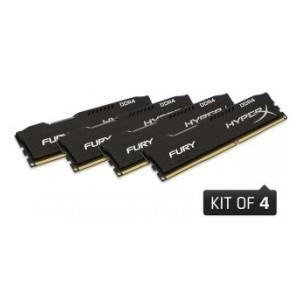 Pamięć DDR4 Kingston HyperX Fury Black 32GB (4*8GB) 2400MHz CL15 1,2V