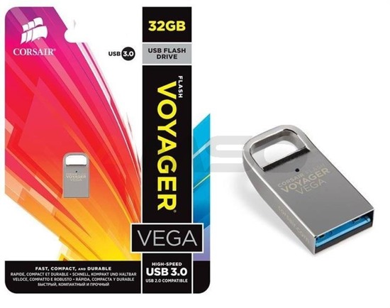 Pendrive CORSAIR Voyager® Vega 32GB USB 3.0 Aluminiowy