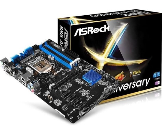 Płyta ASRock B85 Anniversary /B85/SATA3/USB3/PCIE3/s1150/ATX