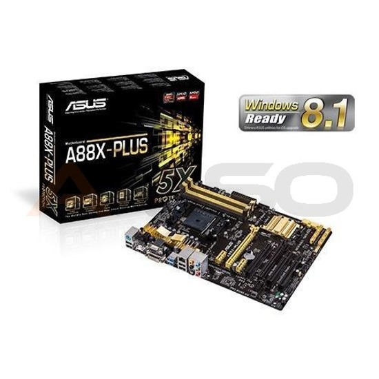 Płyta ASUS A88X-PLUS /AMD A88X/SATA3/USB3/PCIe3.0/FM2+/ATX